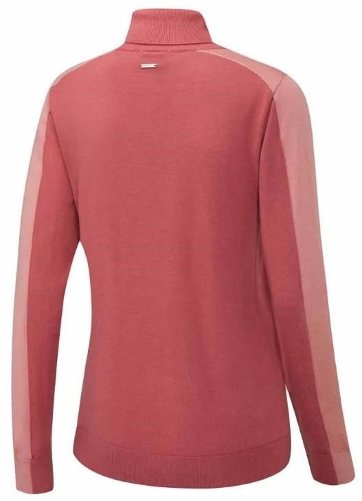 PING Lockett Roll neck dames trui, rose/gedempte roze