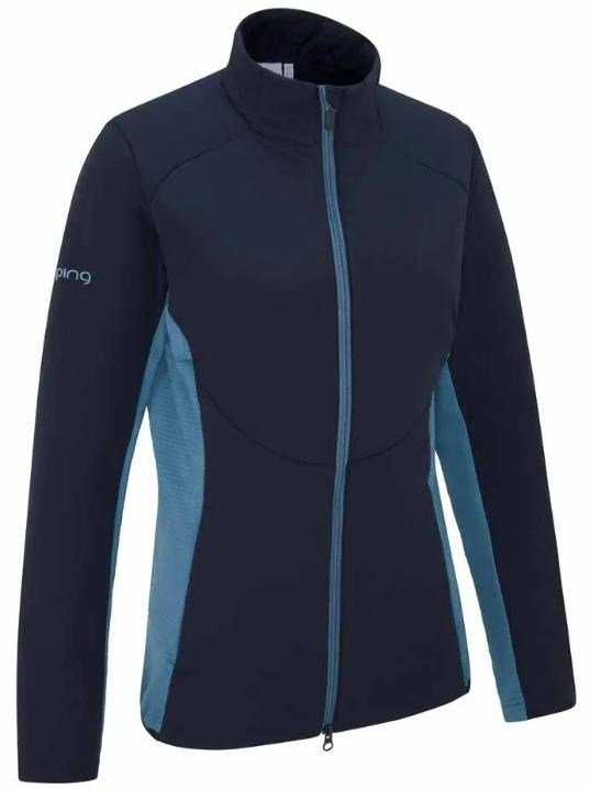 PING Casey insulated hybrid dames jack, navy/blue fusion