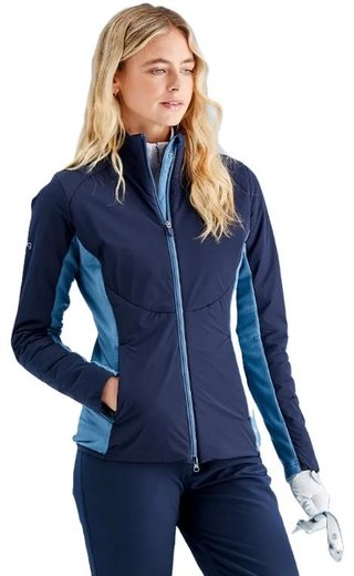 PING Casey insulated hybrid dames jack, navy/blue fusion