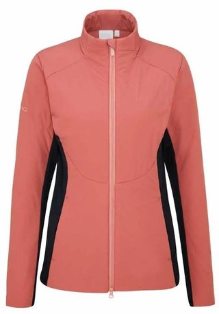 PING Casey insulated hybrid dames jack, roze/navy