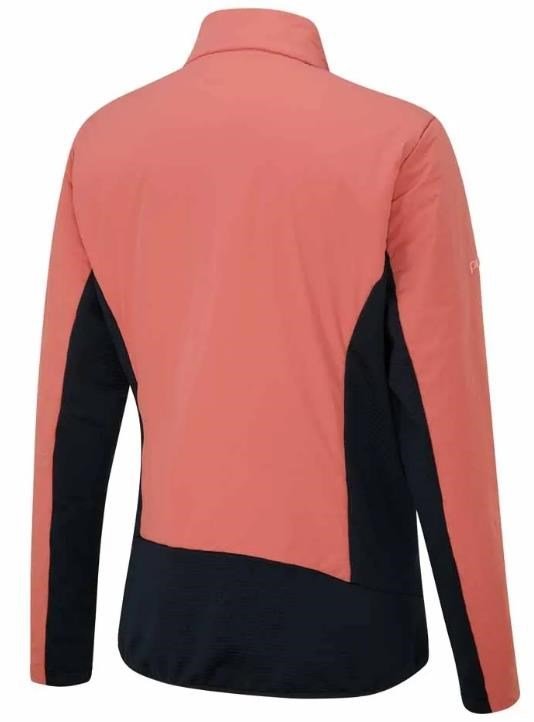 PING Casey insulated hybrid dames jack, roze/navy