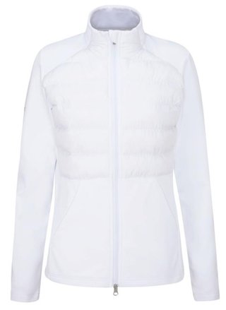 PING Clare Zoned fleece damesjack, wit