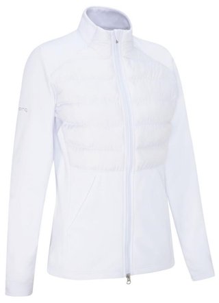 PING Clare Zoned fleece damesjack, wit