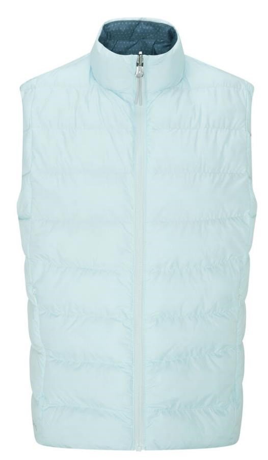 PING Samantha Clo® insulated reversible dames vest, opal/blue fusion multi