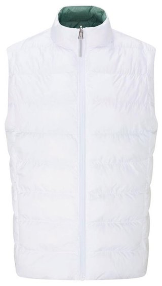 PING Samantha Clo® insulated reversible dames vest, wit/eucalyptus multi
