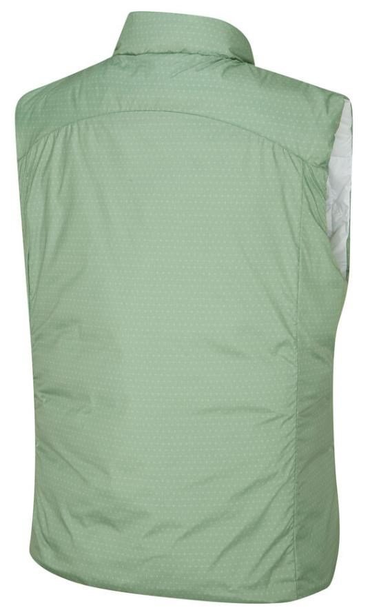 PING Samantha Clo® insulated reversible dames vest, wit/eucalyptus multi