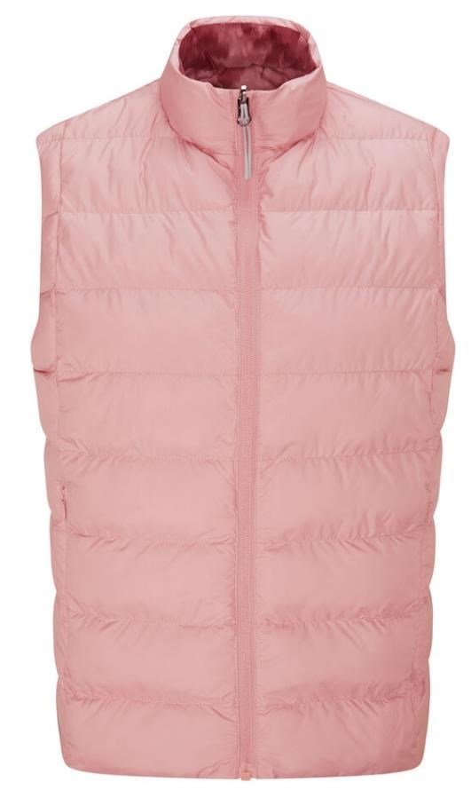 PING Samantha Clo® geïsoleerd omkeerbaar damesvest, quartz/rose multi