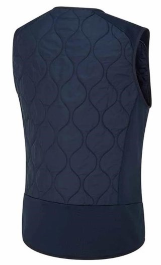 PING Seren insulated collarless dames vest, navy