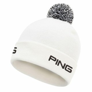PING Cresting Knit heren wintermuts, wit