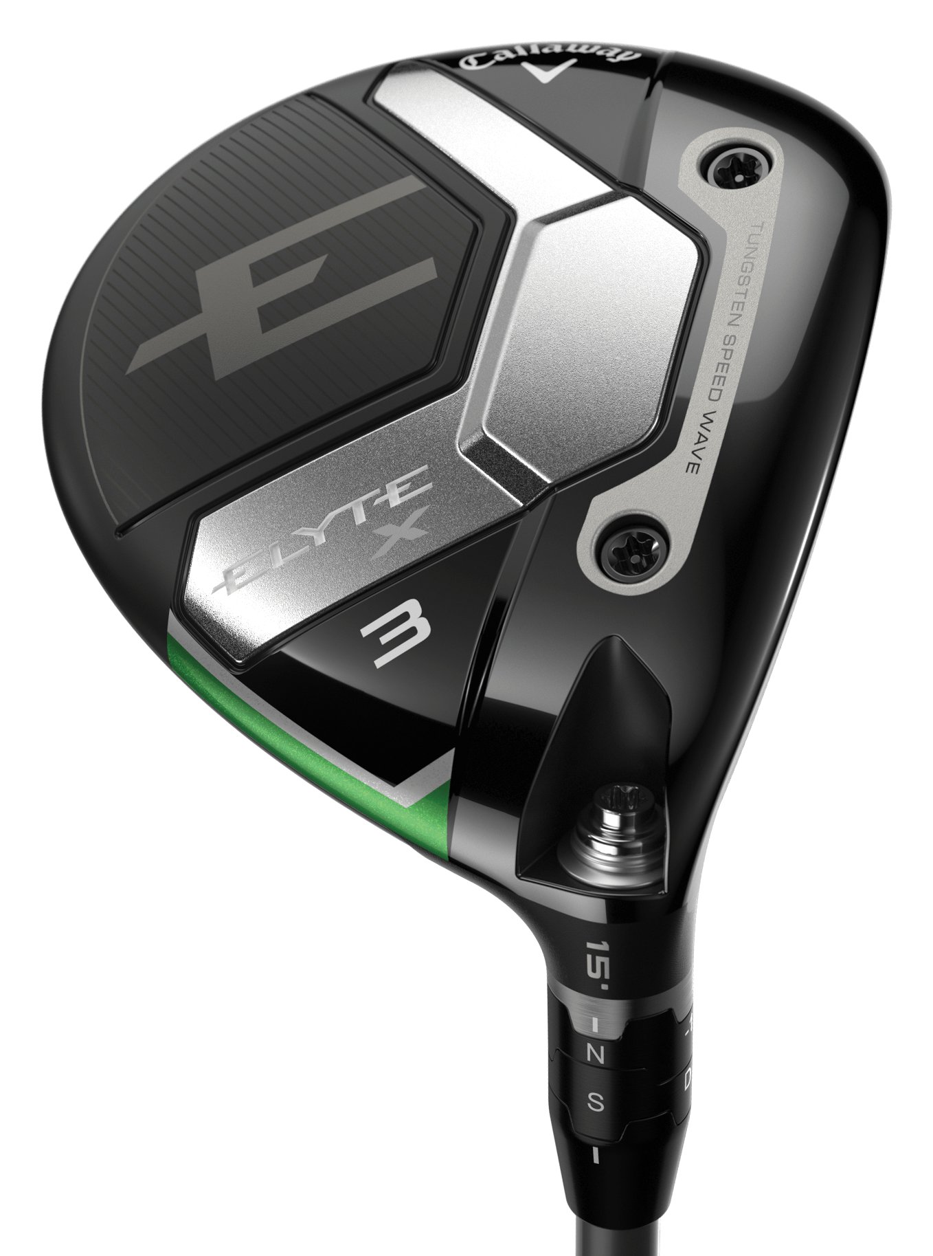 Callaway Elyte X heren fairwayhout, 3W-15°, Regular, -1"