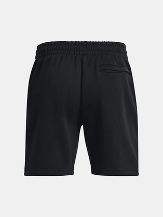 Under Armour Essential Fleece heren shorts, zwart/wit