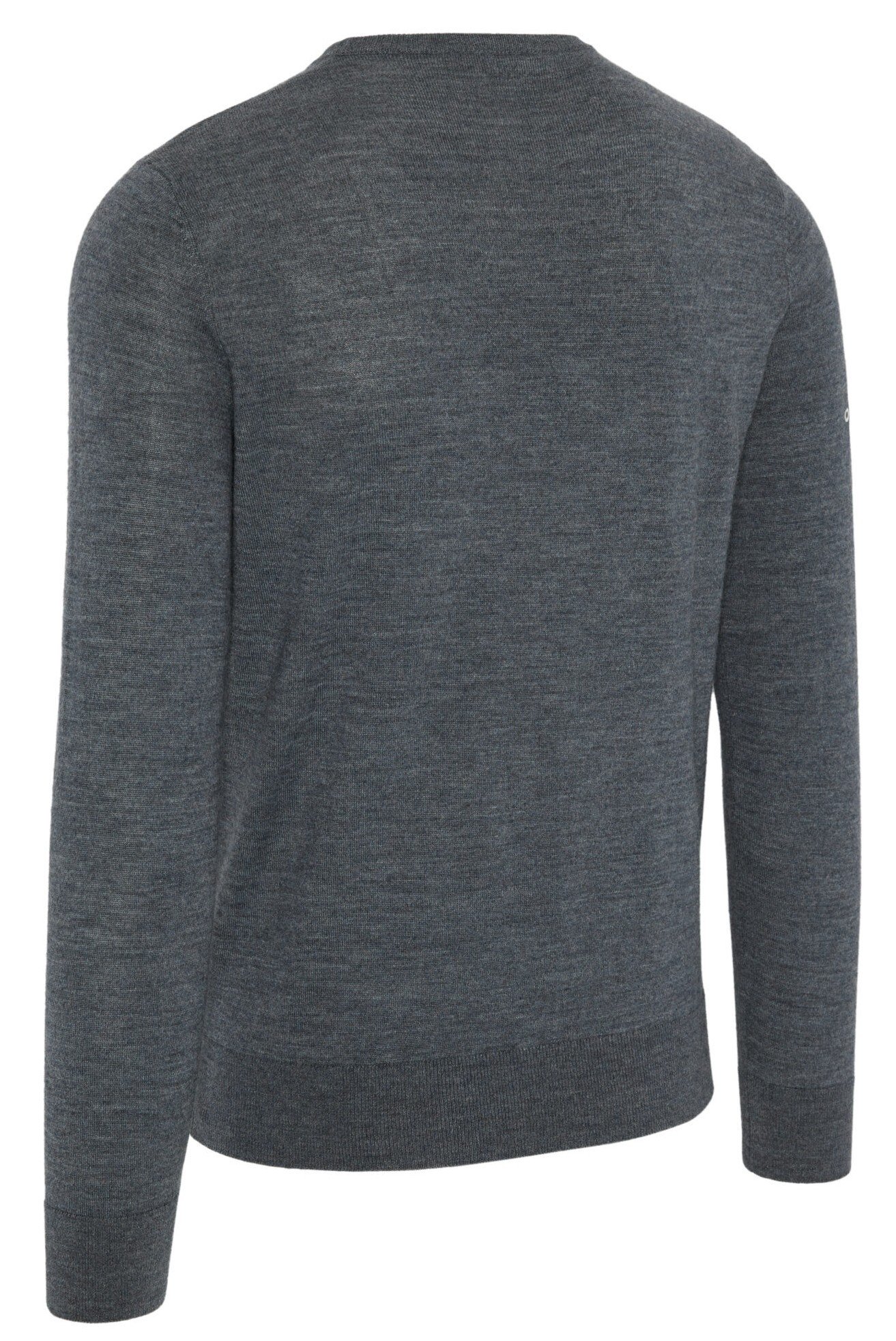 Callaway Crew Neck Merino Mix heren trui, steel heather