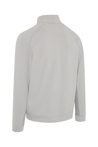 Callaway Brushed Rib 1/4 Zip heren sweater, concrete