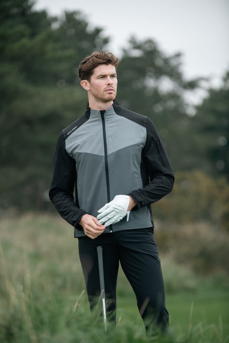 Callaway 1/2 Zip Wind heren windjack, caviar