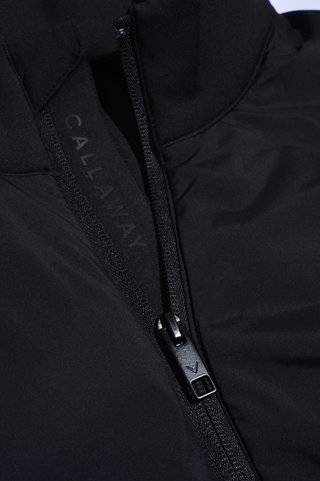 Callaway Mixed Media Full Zip heren jack, caviar