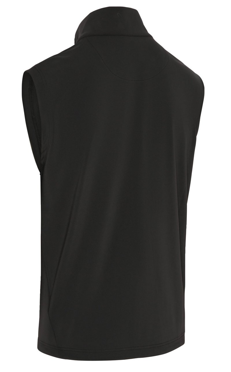 Callaway Mixed Media heren vest, caviar