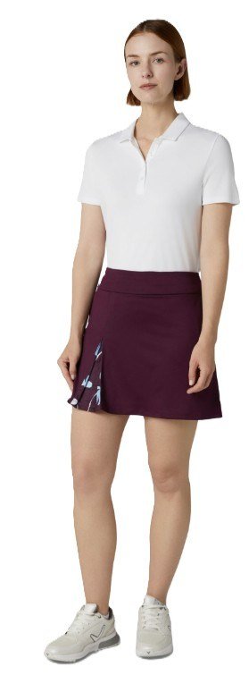 Callaway Stemmed Floral dames skort, potent purple