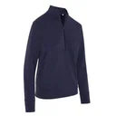 Callaway 1/2 Zip Soft Touch dames sweater, peacoat
