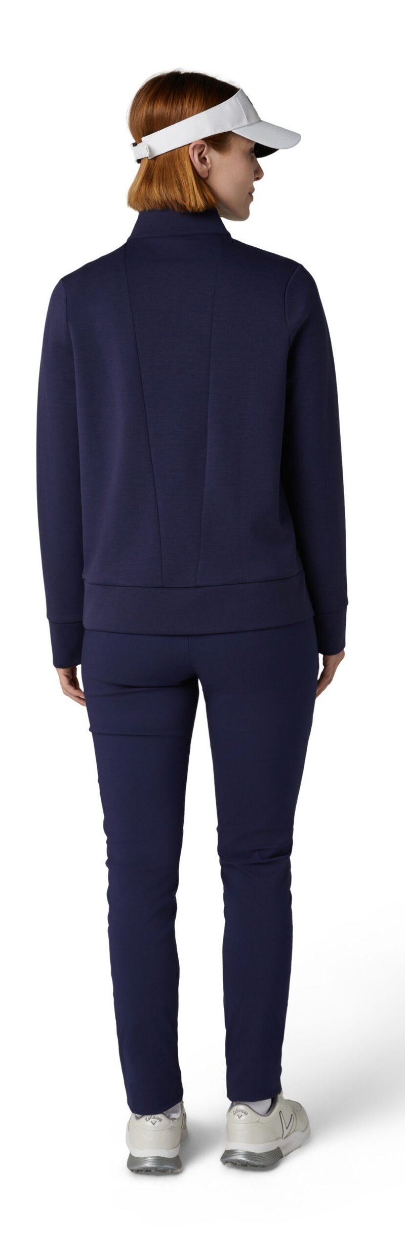Callaway 1/2 Zip Soft Touch dames sweater, peacoat