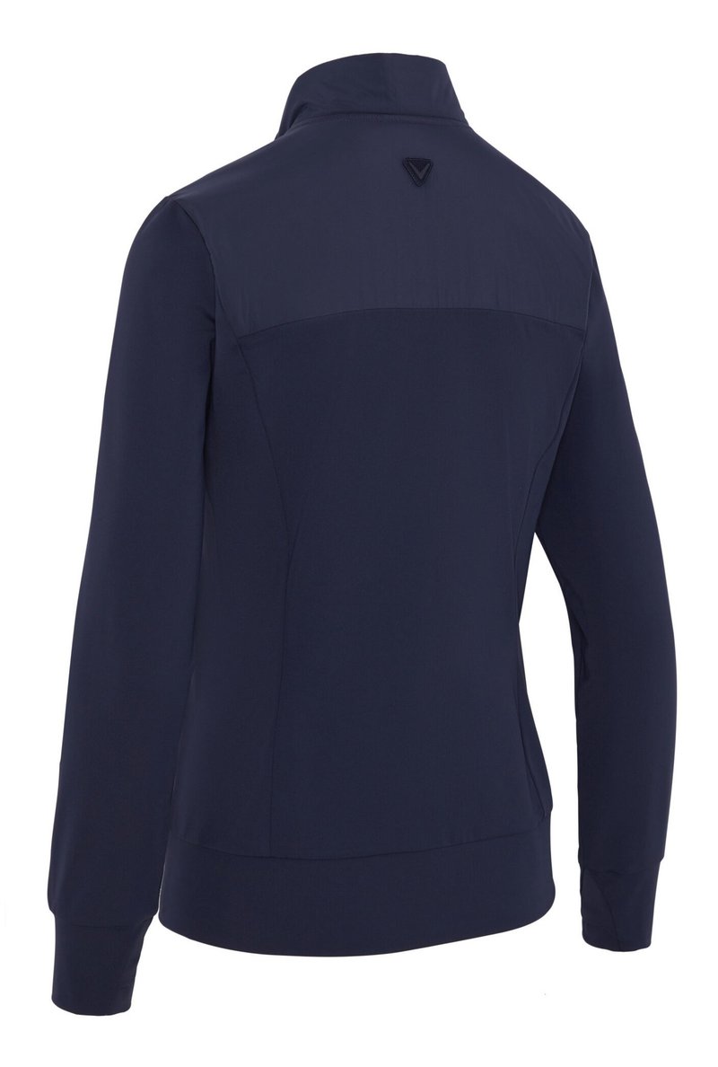 Callaway Technical Full Zip dames jack, peacoat