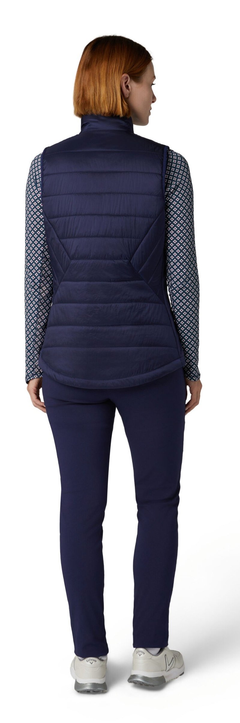 Callaway Quilted Puffer dames vest, peacoat
