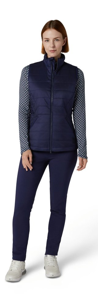 Callaway Quilted Puffer dames vest, peacoat