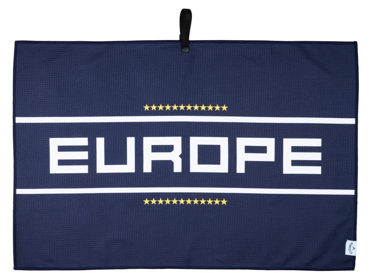 Callaway Ryder Cup EU Team handdoek, donkerblauw