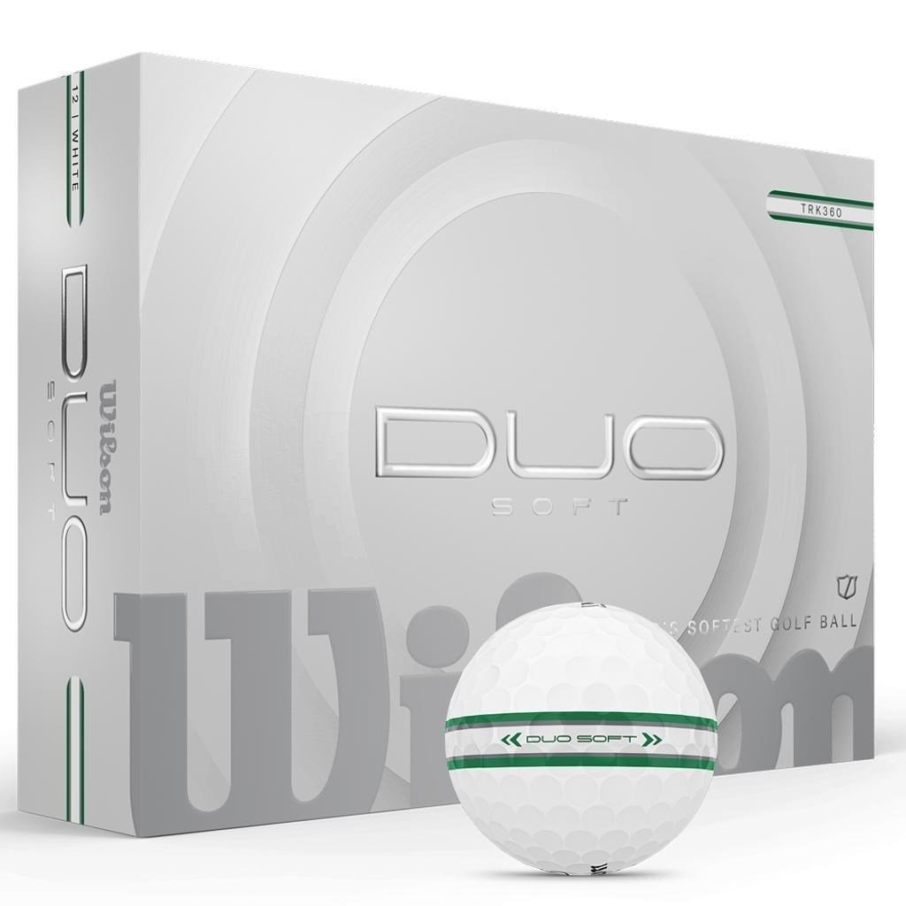 Wilson Duo Soft TRK360 golfballen, groen
