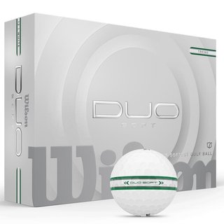 Wilson Duo Soft TRK360 golfballen, groen