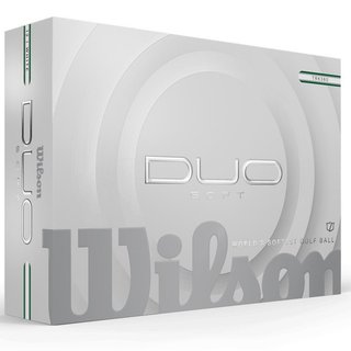 Wilson Duo Soft TRK360 golfballen, groen