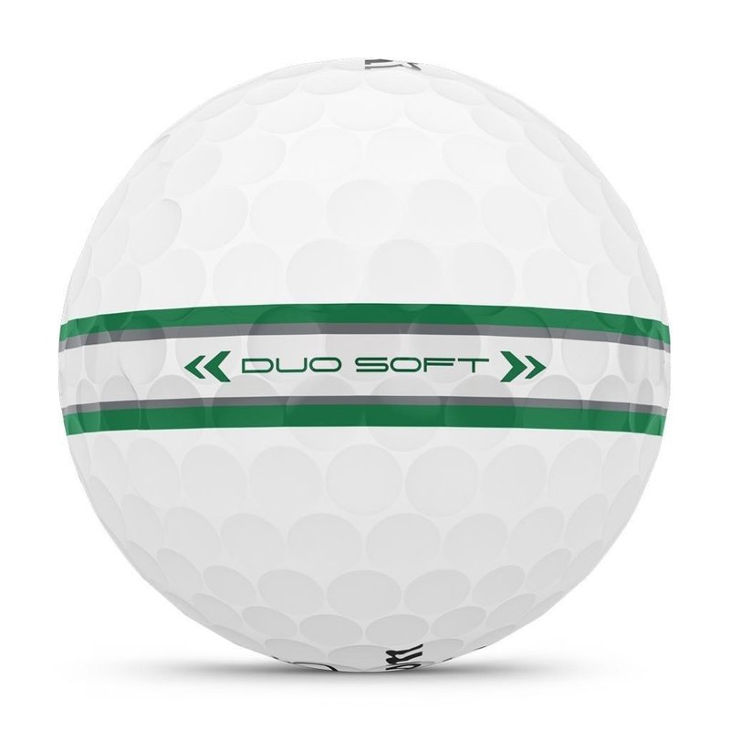 Wilson Duo Soft TRK360 golfballen, groen