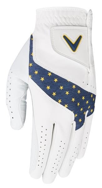 Callaway Fusion Ryder Cup Europe heren golfhandschoen, wit