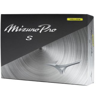 Mizuno Pro S golfballen, geel