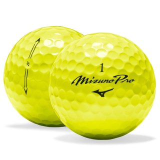 Mizuno Pro S golfballen, geel