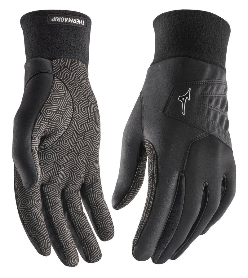 Mizuno Thermagrip heren golfhandschoenen (1 paar), zwart