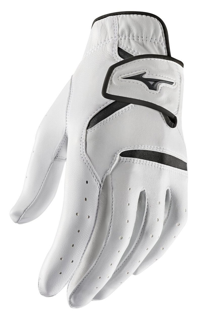 Mizuno JPX heren golfhandschoen, wit