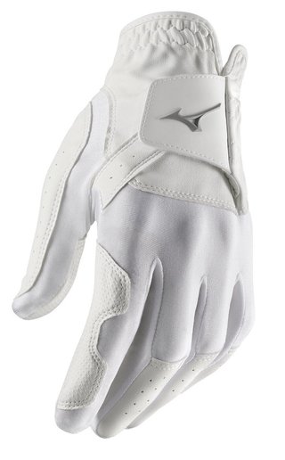 Mizuno Stretch heren golfhandschoen, wit
