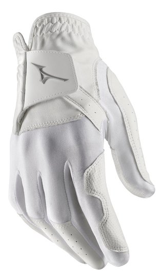 Mizuno Stretch heren golfhandschoen, wit