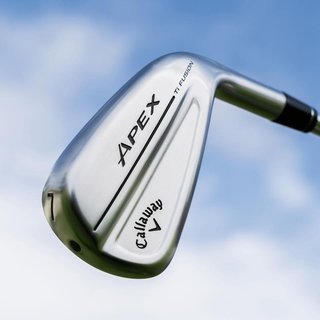 Callaway Apex Ti Fusion 250 Plated heren ijzers, grafiet