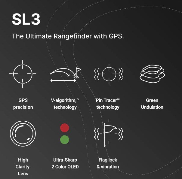 Voice Caddie SL3 GPS & Rangefinder