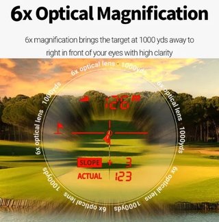 Voice Caddie L6 laser rangefinder
