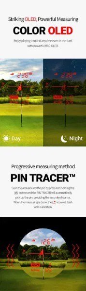 Voice Caddie L6 laser rangefinder