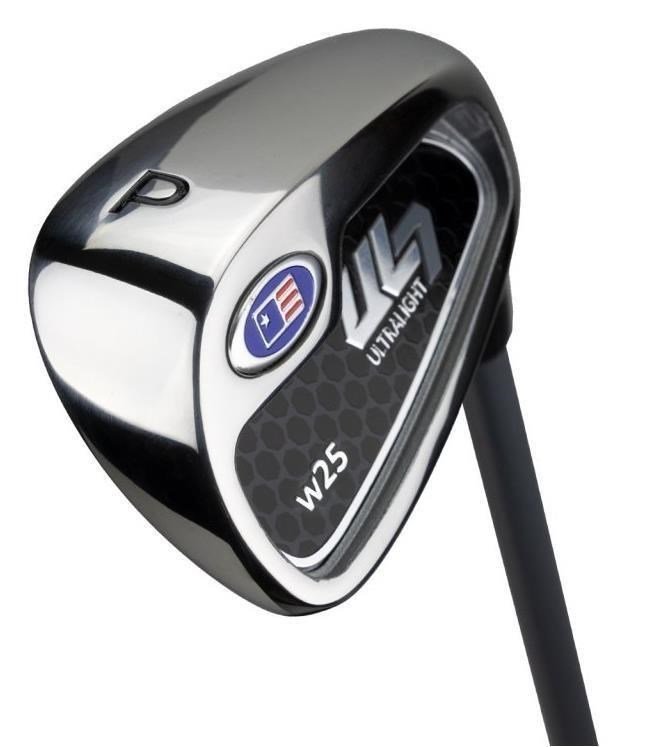 U.S. Kids Golf UL7-42 (107cm) W25 junior golfset, grafiet, stand bag, zwart/geel