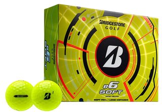 Bridgestone e6 Soft golfballen, geel