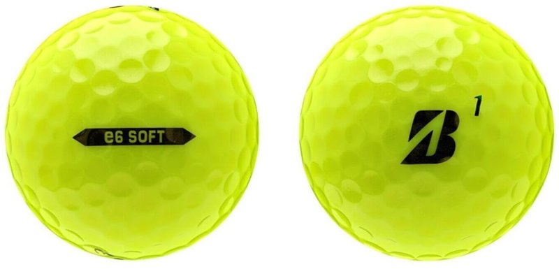 Bridgestone e6 Soft golfballen, geel