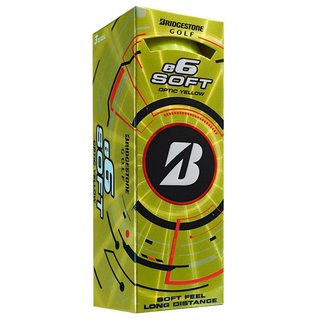 Bridgestone e6 Soft golfballen, geel