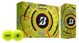 Bridgestone e6 Soft golfballen, geel