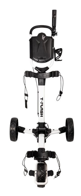 Axglo TriLite T-Flash carbon decor handkar, wit/zwart