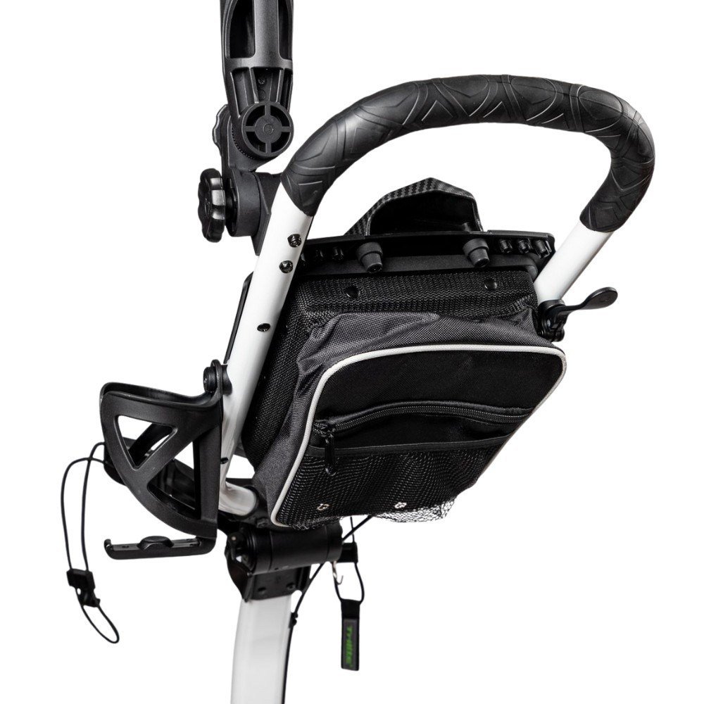 Axglo TriLite T-Flash carbon decor handkar, wit/zwart