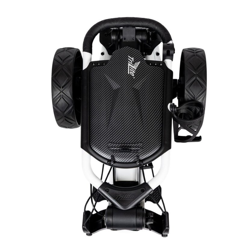 Axglo TriLite T-Flash carbon decor handkar, wit/zwart